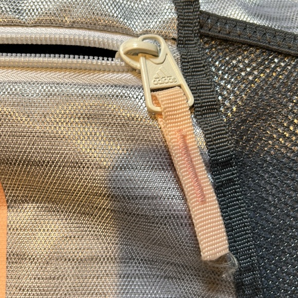 Adidas Gray and Orange Sackpack - Picture 3 of 5